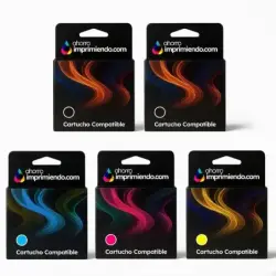 Pack 5 Canon PGI-525 / CLI-526 Cartuchos Compatibles