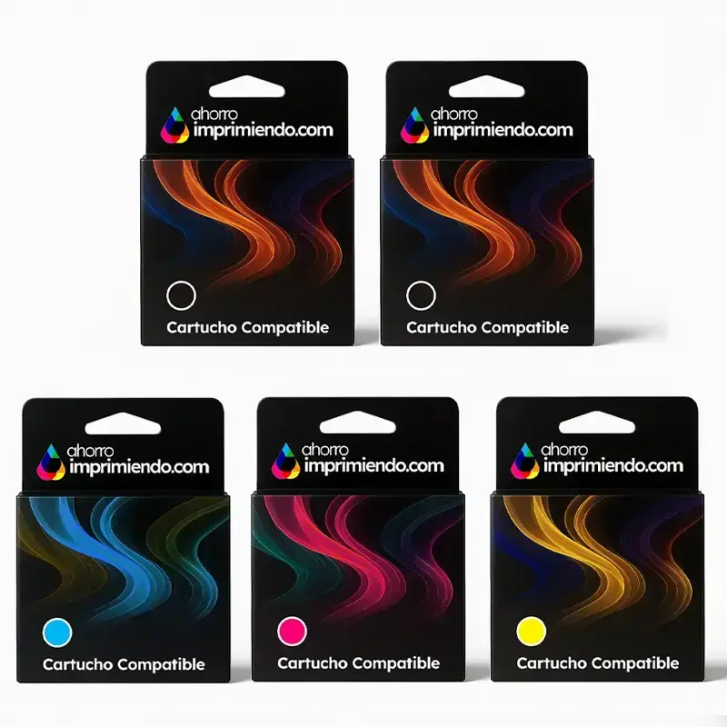 Pack 5 Canon PGI-525 / CLI-526 Cartuchos Compatibles