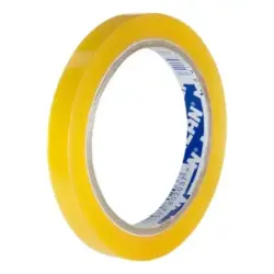 Milan Cinta Adhesiva Transparente - Medidas 12mm x 66m - Color Amarillo Transparente | Ahorro Imprimiendo