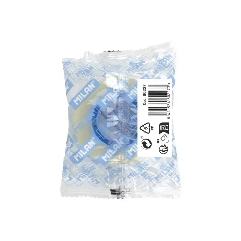 Milan Cinta Adhesiva Transparente - Medidas 19mm x 33m - Color Transparente Brillante | Ahorro Imprimiendo