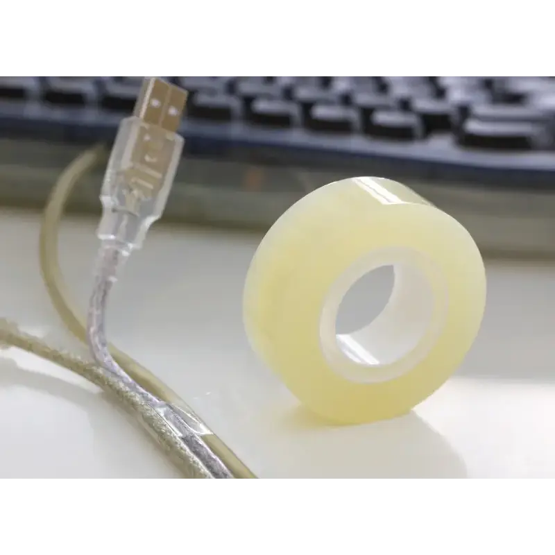 Scotch Cinta Adhesiva 19mm x 33m - Facil de Cortar - Transparente | Ahorro Imprimiendo