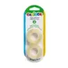 Carioca Blister Pack de 2 Cintas Adhesivas Transparentes - No Amarillea con el Tiempo - Ideal para Papel y Carton - Color Transp