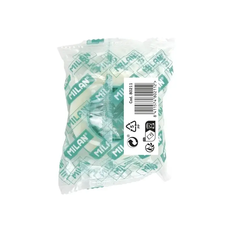 Milan Cinta Adhesiva Invisible Mate - Medidas 19mm x 33m - Color Transparente Mate | Ahorro Imprimiendo