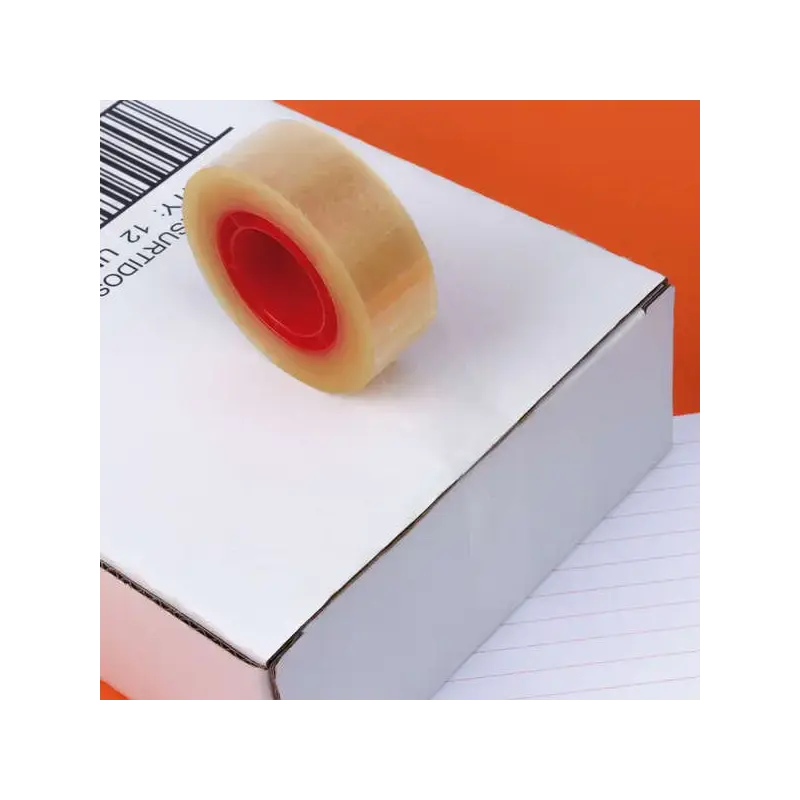 Apli Cinta Adhesiva Transparente 19mm x 33m - Resistente al Agua y a la Humedad - Facil de Cortar con las Manos - Ideal para Uso