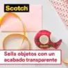 Scotch Crystal Pack de 2 Cintas Adhesivas Invisible 19mm x 10m - Supertransparente | Ahorro Imprimiendo