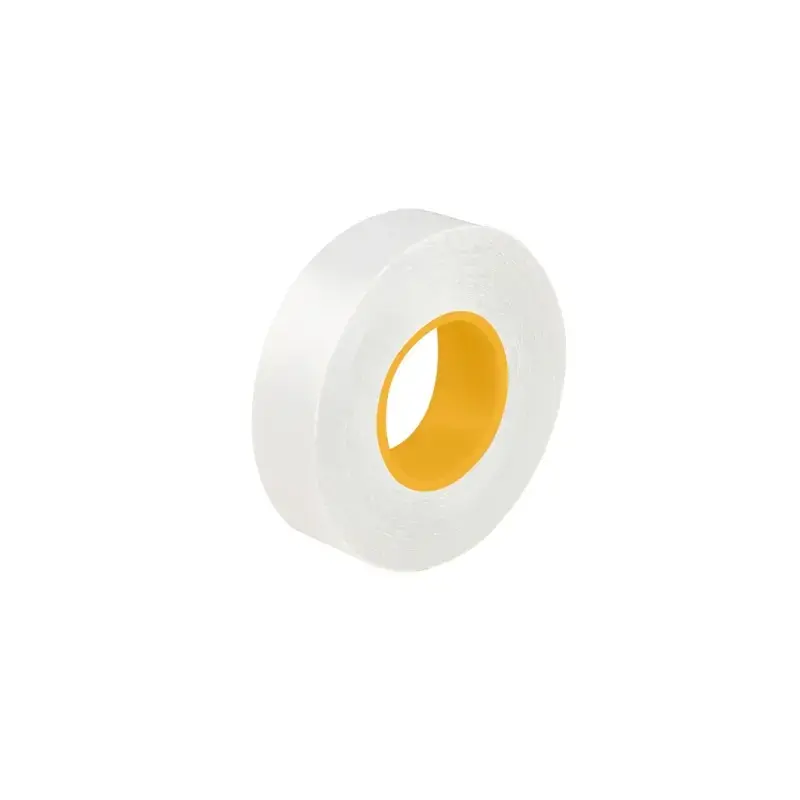 Milan Portarrollos con Cinta Adhesiva de Doble Cara - Hoja de Corte Metalica - 15mm x 10m - Color Amarillo | Ahorro Imprimiendo