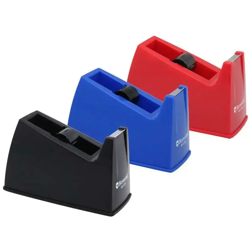 Bismark Portarrollos de Sobremesa para Cintas Adhesivas de hasta 33m - Colores Surtidos | Ahorro Imprimiendo