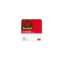 Scotch Crystal Cinta Adhesiva 19mm x 33m - Supertransparente | Ahorro Imprimiendo