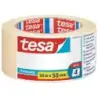 Tesa Standard Cinta de Pintor 50mm x 50m - Fabricada en Papel - Libre de Disolventes - No deja Residuos | Ahorro Imprimiendo
