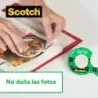 Scotch Dispensador de Cinta Adhesiva - para Cintas de hasta 19mm x 7.5m - Incluye Cinta Adhesiva - Estilo Moderno - Color Negro
