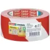 Tesa Cinta Adhesiva de Señalizacion 50mm x 66m - Ideal para Señalizar Obstaculos Permanentes - Adhesivo sin disolventes - Color