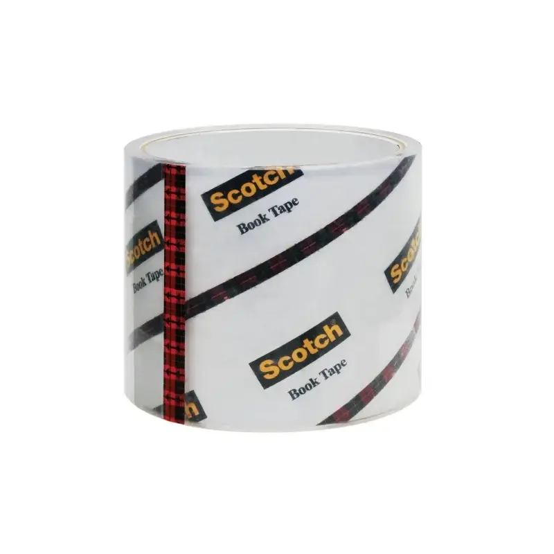 Scotch Cinta Adhesiva para Reparacion de Libros - 50.8mm x 13.7m - Color Transparente | Ahorro Imprimiendo