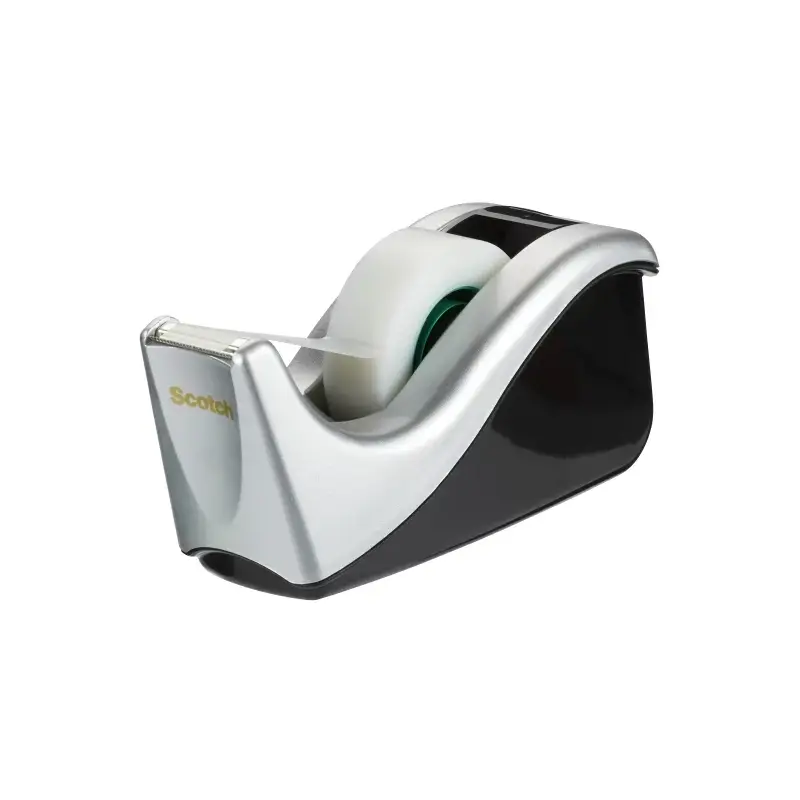 Scotch Magic Pack de 16 Cintas Adhesivas Invisibles 19mm x 33m + Dispensador Gratis - Color del Dispensador Negro/Gris | Ahorro