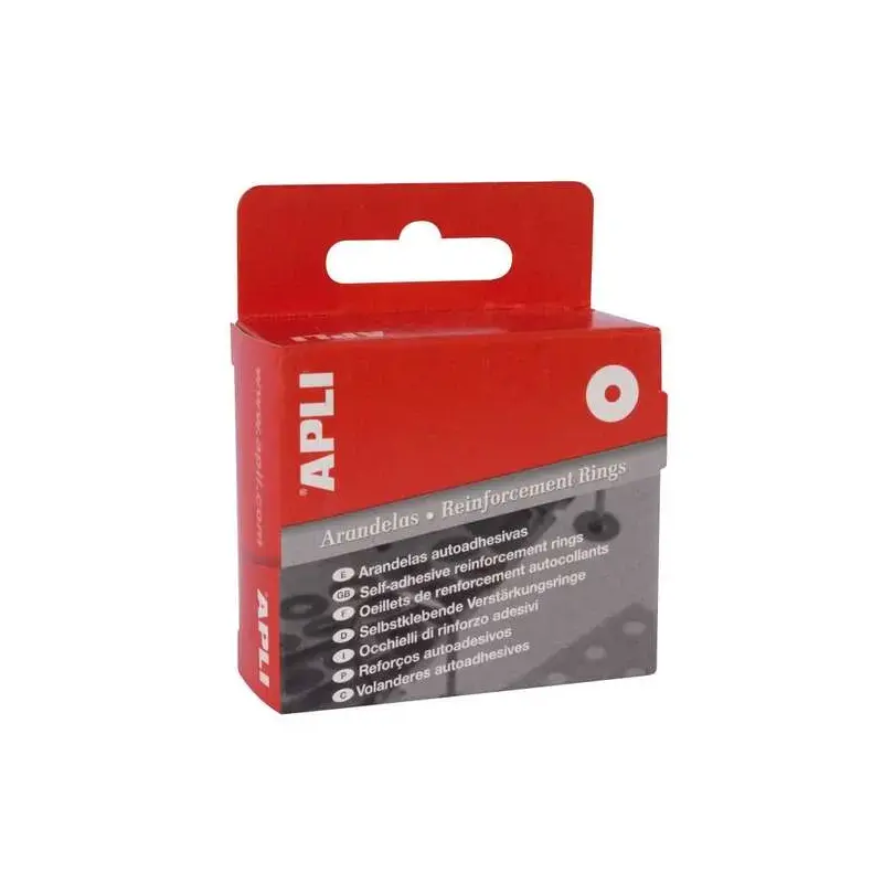 Apli Pack de 500 Arandelas de Refuerzo 13mm - Polipropileno - Color Blanco | Ahorro Imprimiendo