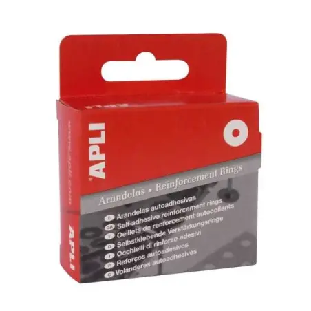 Apli Pack de 500 Arandelas de Refuerzo 13mm - Polipropileno - Color Blanco | Ahorro Imprimiendo