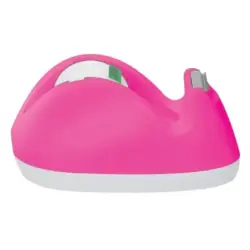Scotch Dispensador de Cinta Adhesiva - Forma de Conejo - Incluye 1 Rollo de 19mm x 8.89m - Color Rosa | Ahorro Imprimiendo