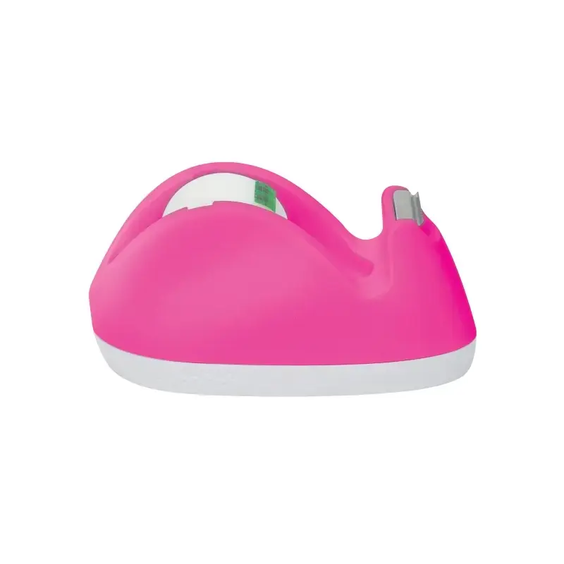Scotch Dispensador de Cinta Adhesiva - Forma de Conejo - Incluye 1 Rollo de 19mm x 8.89m - Color Rosa | Ahorro Imprimiendo