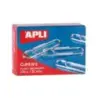 Apli Pack de 100 Clips Galvanizados nº2 32 mm | Ahorro Imprimiendo
