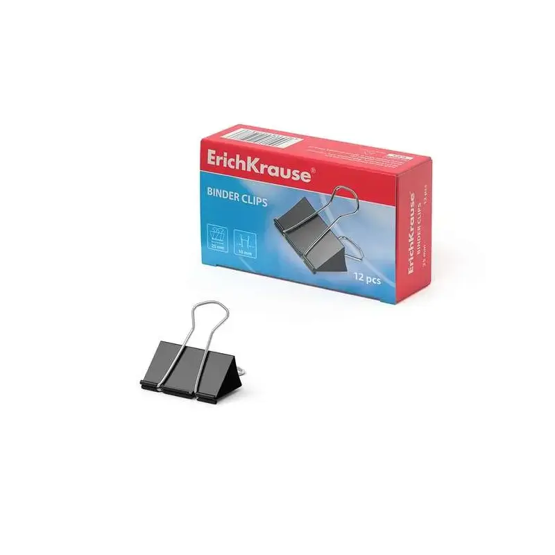 Erichkrause Pinzas para Papeles - Alambre de Acero de Alta Calidad - Resistencia Mejorada - Capacidad Hasta 110 Hojas - Resisten