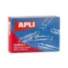 Apli Pack de 100 Clips Niquelados nº3 40 mm | Ahorro Imprimiendo