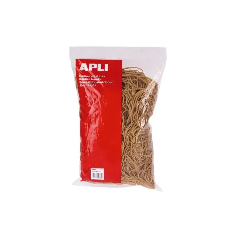 Apli Gomas Elasticas Ø 100 x 2 mm - Alta Calidad - Bolsa con 100g | Ahorro Imprimiendo