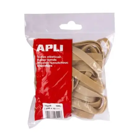 Apli Gomas Elasticas Ø 200 x 10 mm - Alta Calidad - Bolsa con 100g | Ahorro Imprimiendo