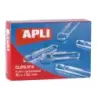 Apli Clips Alambre Nº 4 - 50mm - Acabado Galvanizado Plata - 80 Unidades por Caja - Organiza tus Documentos | Ahorro Imprimiendo