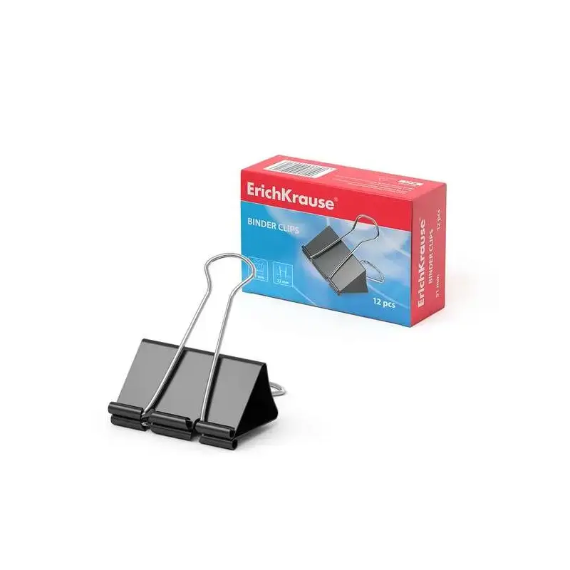 Erichkrause Pinzas para Papeles - Alambre de Acero de Alta Calidad - Resistencia Mejorada - Capacidad Hasta 240 Hojas - Resisten