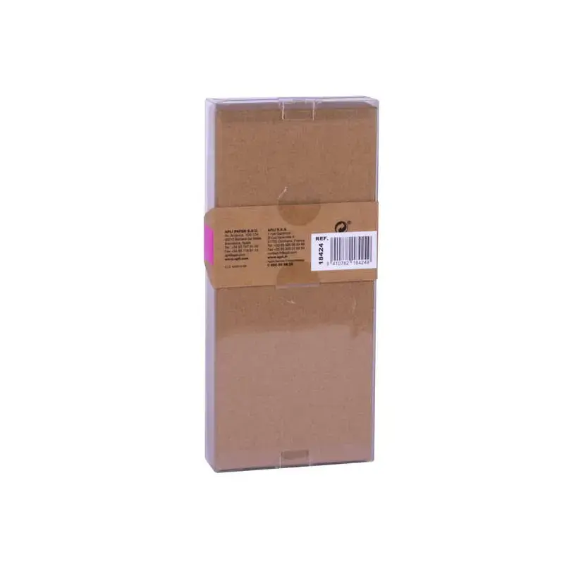 Apli Fluor Collection Set de Oficina con 25 Pins, 80 Clips de 28mm, 20 Pinzas Abatibles de 19mm, Bloc de 100 Notas Adhesivas Bla