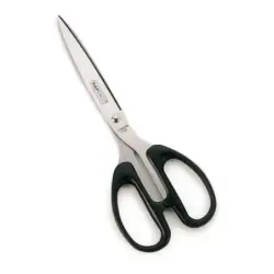 Rapesco Essential Tijeras de Acero Inoxidable 21cm - Mangos Ergonomicos - Aptas para Diestros y Zurdos - Color Negro | Ahorro Im