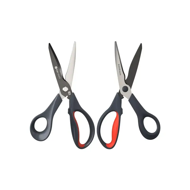 Erichkrause Santoku Multifuncional 3 en 1 Tijeras 20.5cm - Permite Cortar Facilmente Cordeles, Cuerdas, Alambres y Tallos de Pla