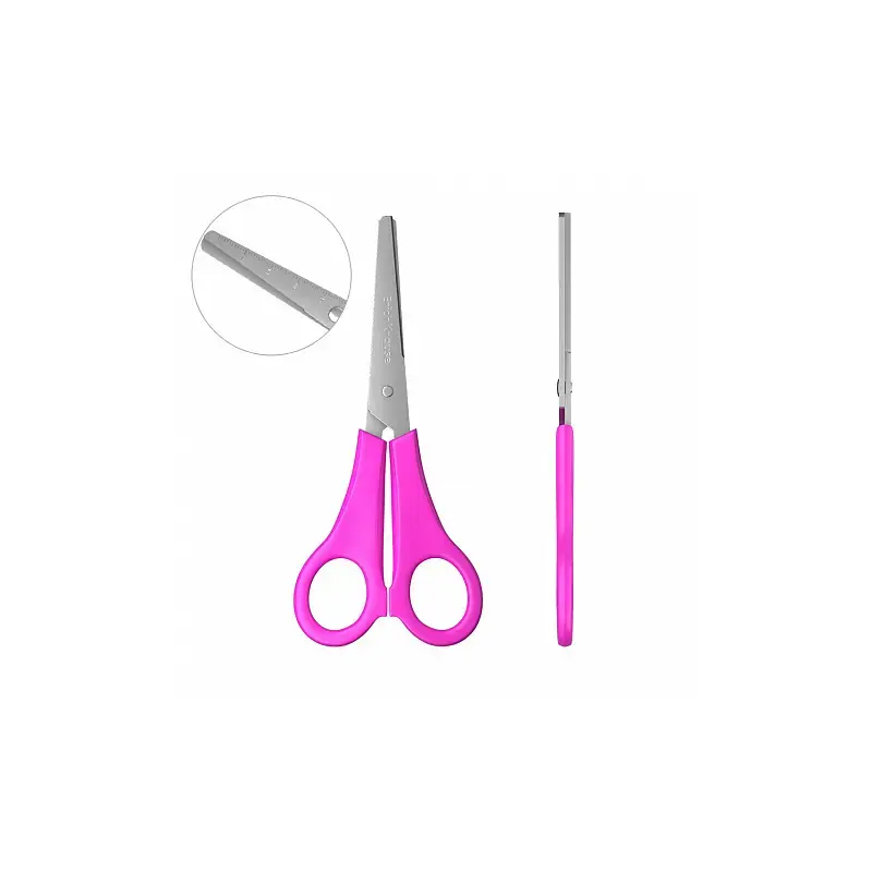 Erichkrause Joy Tijeras con Cuchillas de Acero Inoxidable 13.5cm - Extremos Redondeados - Resistente a la Corrosion - Mangos de