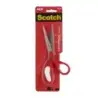 Scotch Tijeras Universales 18cm - Acero Inoxidable - Mango Ergonomico - Color Rojo | Ahorro Imprimiendo