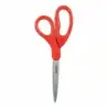 Scotch Tijeras Universales 18cm - Acero Inoxidable - Mango Ergonomico - Color Rojo | Ahorro Imprimiendo