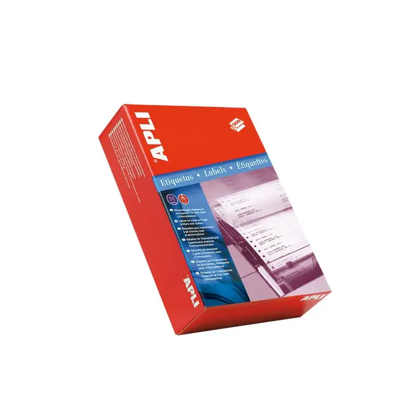 Apli Etiquetas en Continuo 137.2 x 74.1mm - 1 500 Hojas | Ahorro Imprimiendo