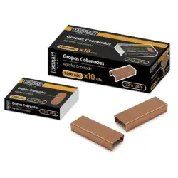 Ingraf Caja de 1000 Grapas 22/6 - Alambre de Alta Calidad - Cobreadas | Ahorro Imprimiendo