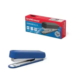 Erichkrause Grapadora №10 - Hasta 15 Hojas - Plastico Resistente a Golpes - Mecanismo de Acero - Capacidad 50 Grapas - Garantia