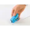 Novus Mini Grapadora Compacta - Hasta 12 Hojas - Grapado Cerrado y Abierto - Incluye 320 Grapas - Color Azul | Ahorro Imprimiend