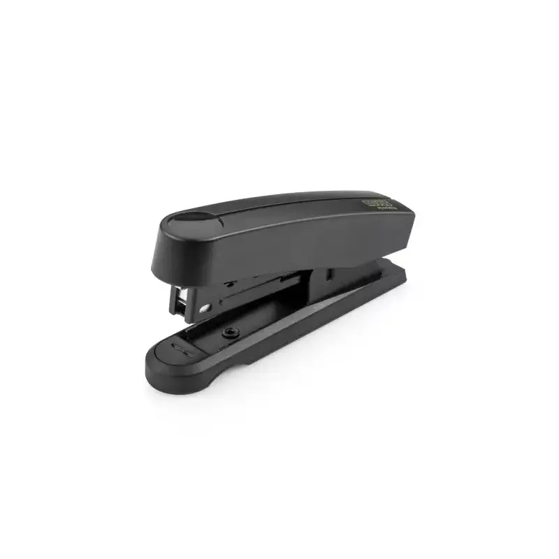 Novus Harmony B10 re+new Grapadora de Sobremesa - Fabricada con 95% de Plastico Reciclado - Hasta 15 Hojas - Grapado Cerrado y C