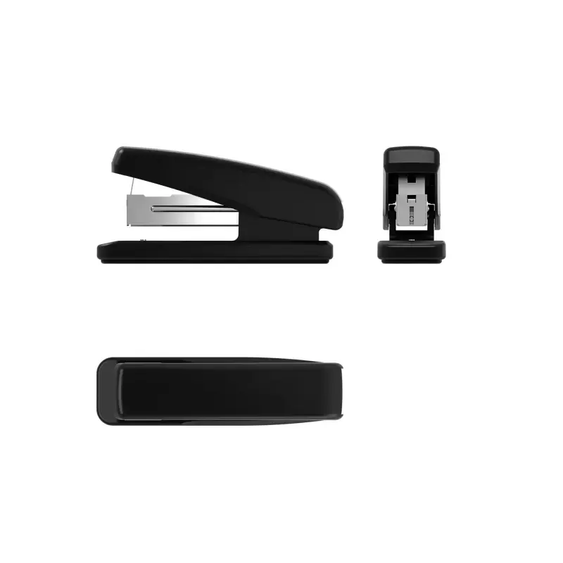 Erichkrause Classic Minigrapadora - Grapa hasta 25 Hojas - Para Grapas 24/6, 26/6 - Plastico Resistente a Golpes - Mecanismo de