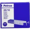 Petrus Caja de 1000 Grapas 25/10 Galvanizadas - Hasta 60 Hojas - Patilla de 10mm | Ahorro Imprimiendo