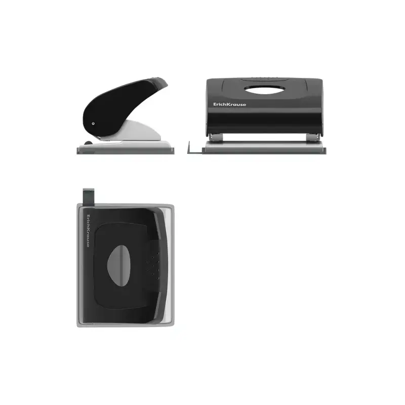Erichkrause Elegance Perforadora de Papel - Perfora hasta 20 Hojas - Deposito de Residuos - Mecanismo de Acero - Garantia 2 Años
