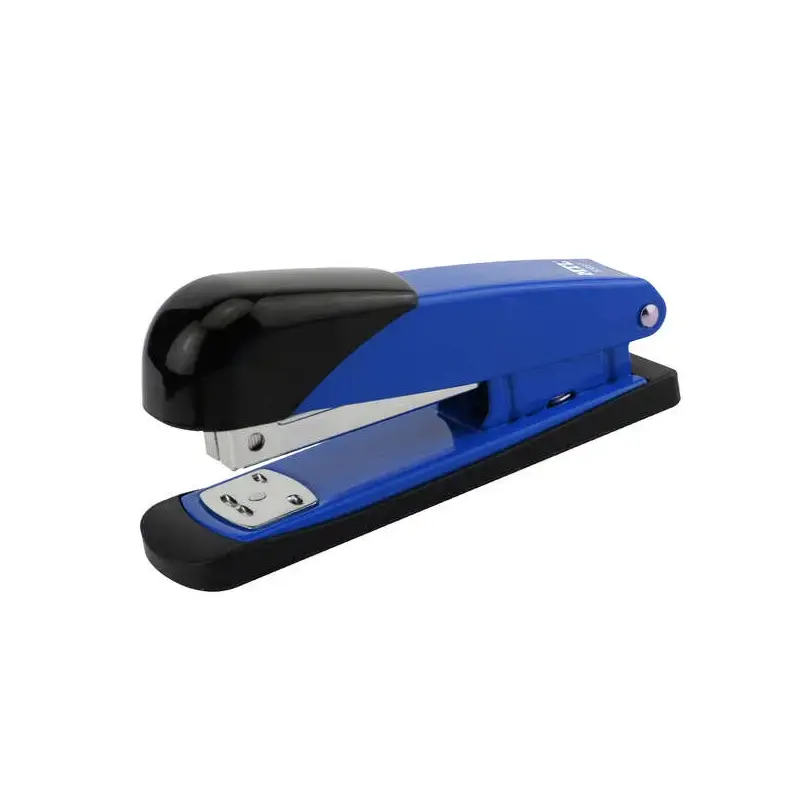 Dohe Grapadora de Sobremesa Metalica - Hasta 20 Hojas - Capacidad 100 Grapas - Color Negro/Azul | Ahorro Imprimiendo