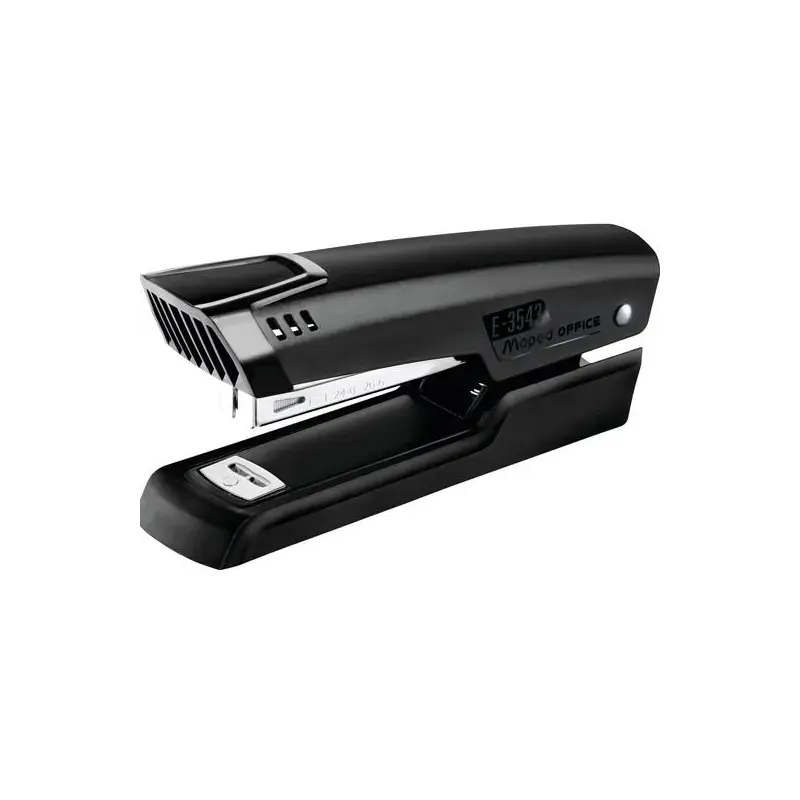 Maped Essentials Half Strip Grapadora de Sobremesa - Hasta 20 Hojas a la vez - Admite Grapas 22/6 24/6 26/6 - Grapado Cerrado -