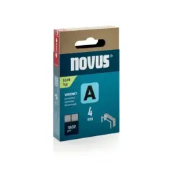 Novus A Tipo 53 Caja de 1800 Grapas 53/4 Galvanizadas - Patilla de 4mm | Ahorro Imprimiendo
