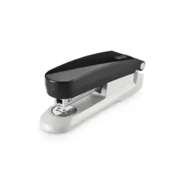 Novus Evolution E 20 Grapadora de Sobremesa + Caja de 200 Grapas 24/6 - Hasta 20 Hojas - Grapado Cerrado, Abierto y Clavado - Co