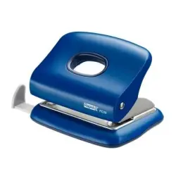 Rapid FC20 Taladro Perforador - Hasta 20 Hojas - Facil Vaciado - Punzones 5.5mm - Color Azul | Ahorro Imprimiendo