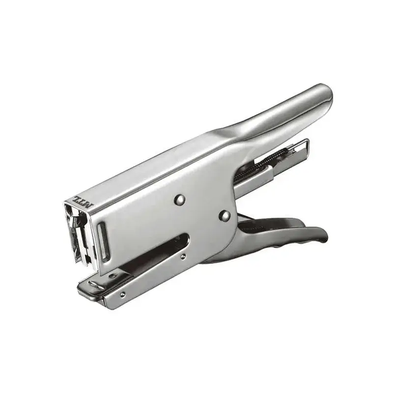 Dohe Grapadora de Tenaza - Fabricada en Acero - Admite Grapas de 22/6, 24/6 y 26/6 - Color Cromado | Ahorro Imprimiendo