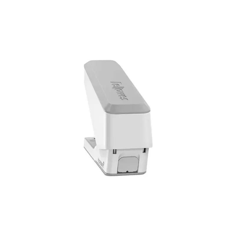 Fellowes LX840 Grapadora con Proteccion Microban - Hasta 25 Hojas - Quitagrapas Extraible - Visor de Grapas - Color Blanco | Aho