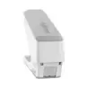 Fellowes LX840 Grapadora con Proteccion Microban - Hasta 25 Hojas - Quitagrapas Extraible - Visor de Grapas - Color Blanco | Aho
